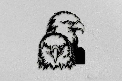 Eagle Animals Metal Art Black Wall Decor Christmas Gifts Living Room Wall Decor Bedroom Wall Decor Metal Wall Hanging