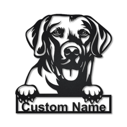 Personalized Chesapeake Bay Retriever Dog Metal Sign Art, Custom Chesapeake Bay Retriever Metal Sign, Father's Day Gift, Pets Gift, Laser Cut Metal Signs Custom Gift Ideas
