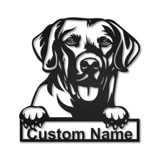 Personalized Chesapeake Bay Retriever Dog Metal Sign Art, Custom Chesapeake Bay Retriever Metal Sign, Father's Day Gift, Pets Gift, Laser Cut Metal Signs Custom Gift Ideas