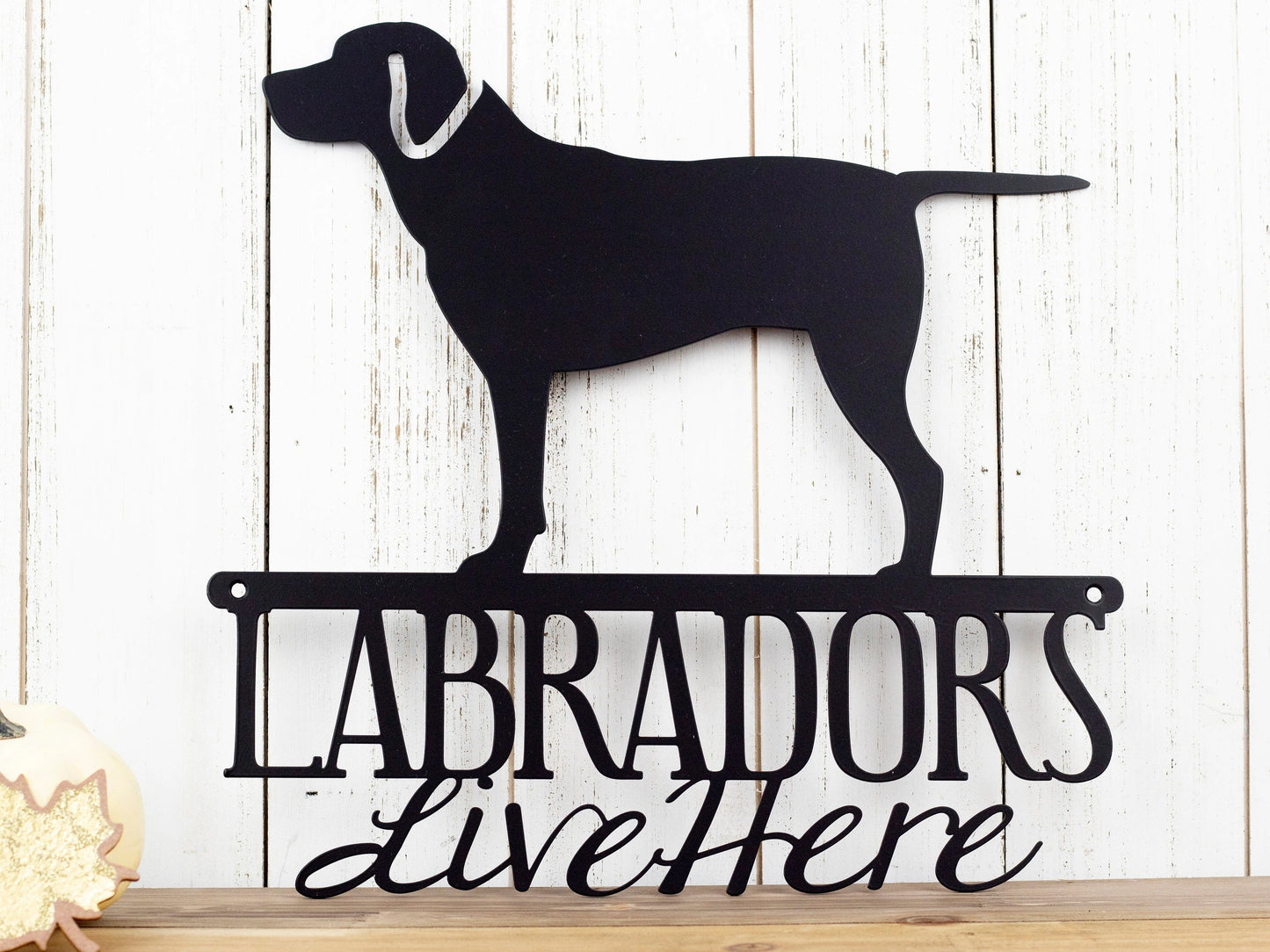 Labrador Lab Labrador Retriever Metal Sign Outdoor Wall Hanging Dog Sign Gift Metal