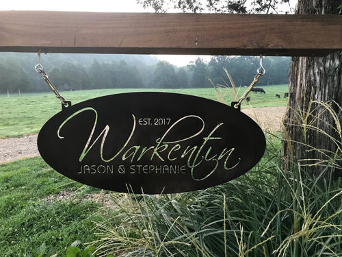 Personalized Metal Sign, Metal Wall Art, Metal House Sign Laser Cut Metal Signs Custom Gift Ideas