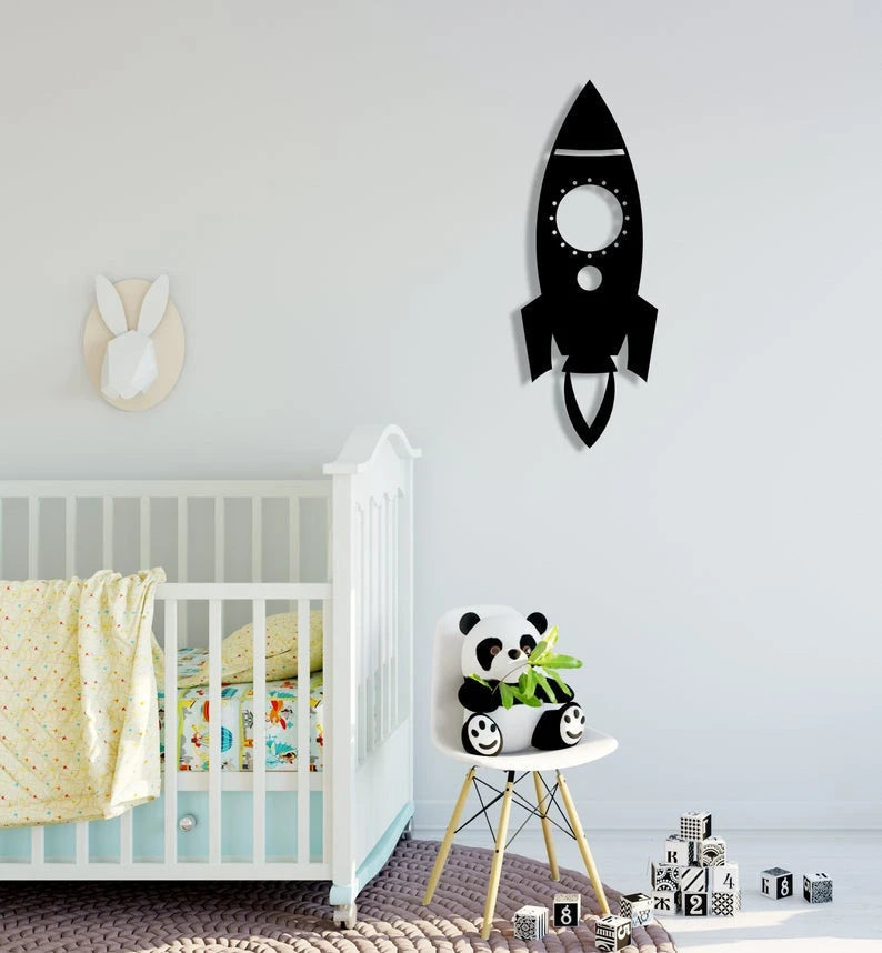 Missile Decor Wall Art Cut Metal Sign Laser Cut Metal Signs Custom Gift Ideas