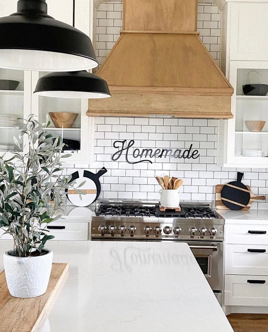 Homemade Metal Sign Homemade Sign Kitchen Decor Kitchen Metal Sign - 8 inches - metal sign