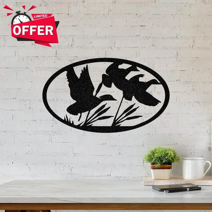 Ducks Customized Metal Signs, Custom Metal Sign, Custom Signs, Metal Sign, Laser Cut Metal Signs Custom Gift Ideas