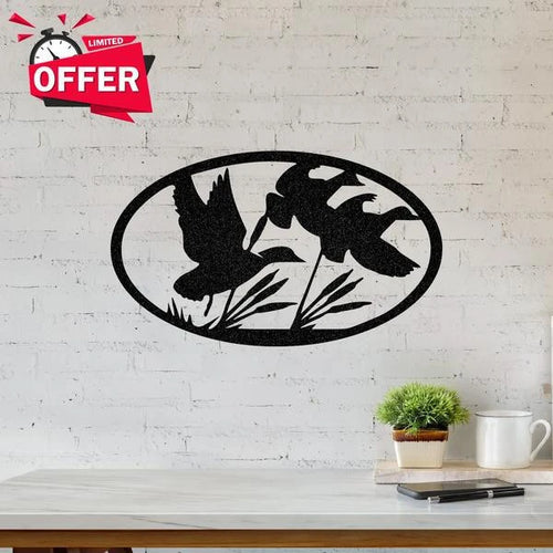 Ducks Customized Metal Signs, Custom Metal Sign, Custom Signs, Metal Sign, Laser Cut Metal Signs Custom Gift Ideas