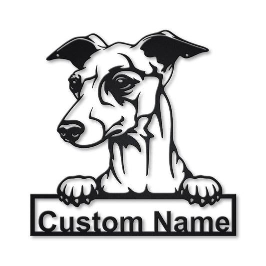 Personalized Italian Grayhound Dog Metal Sign Art, Custom Italian Grayhound Dog Metal Sign, Birthday - metal sign
