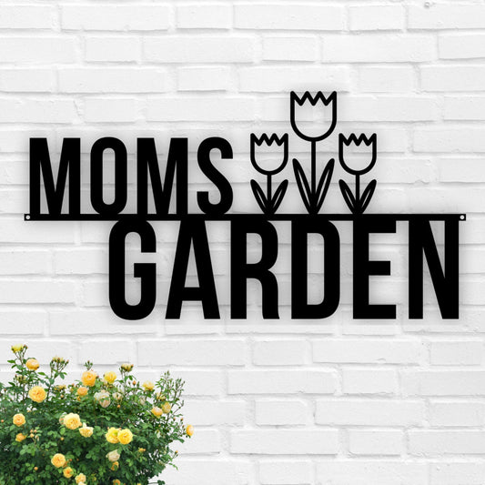Metal Sign For Garden, Personalized Garden Sign, Metal Garden Sign, Mom Gift, Garden Gifts, Gardener - metal sign