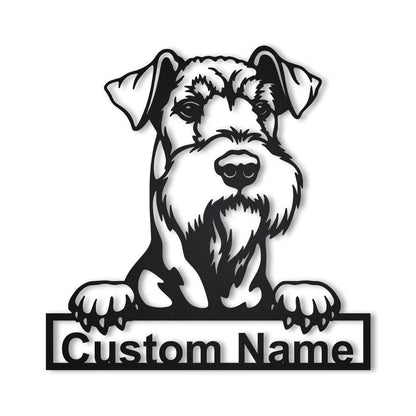 Personalized Airedale Terrier Dog Metal Sign Art, Custom Airedale Terrier Metal Sign, Airedale Terrier Funny, Dog Gift, Animal Custom, Laser Cut Metal Signs Custom Gift Ideas