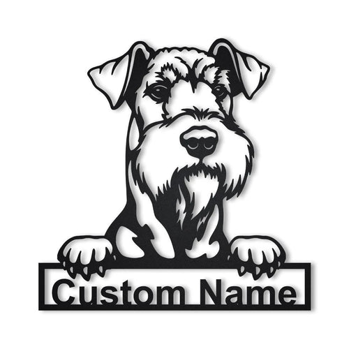 Personalized Airedale Terrier Dog Metal Sign Art, Custom Airedale Terrier Metal Sign, Airedale Terrier Funny, Dog Gift, Animal Custom, Laser Cut Metal Signs Custom Gift Ideas