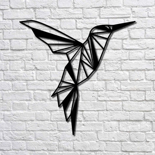 Geometric Bird Animals Decor Design 2 Wall Art Cut Metal Sign Laser Cut Metal Signs Custom Gift Ideas