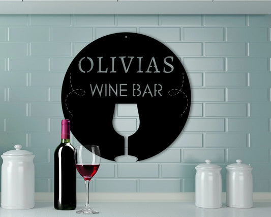 Personalized Wine Metal Sign,gift For Her,personalized Mothersday Sign, Mothersday Gift, Custom Mom Sign - metal sign