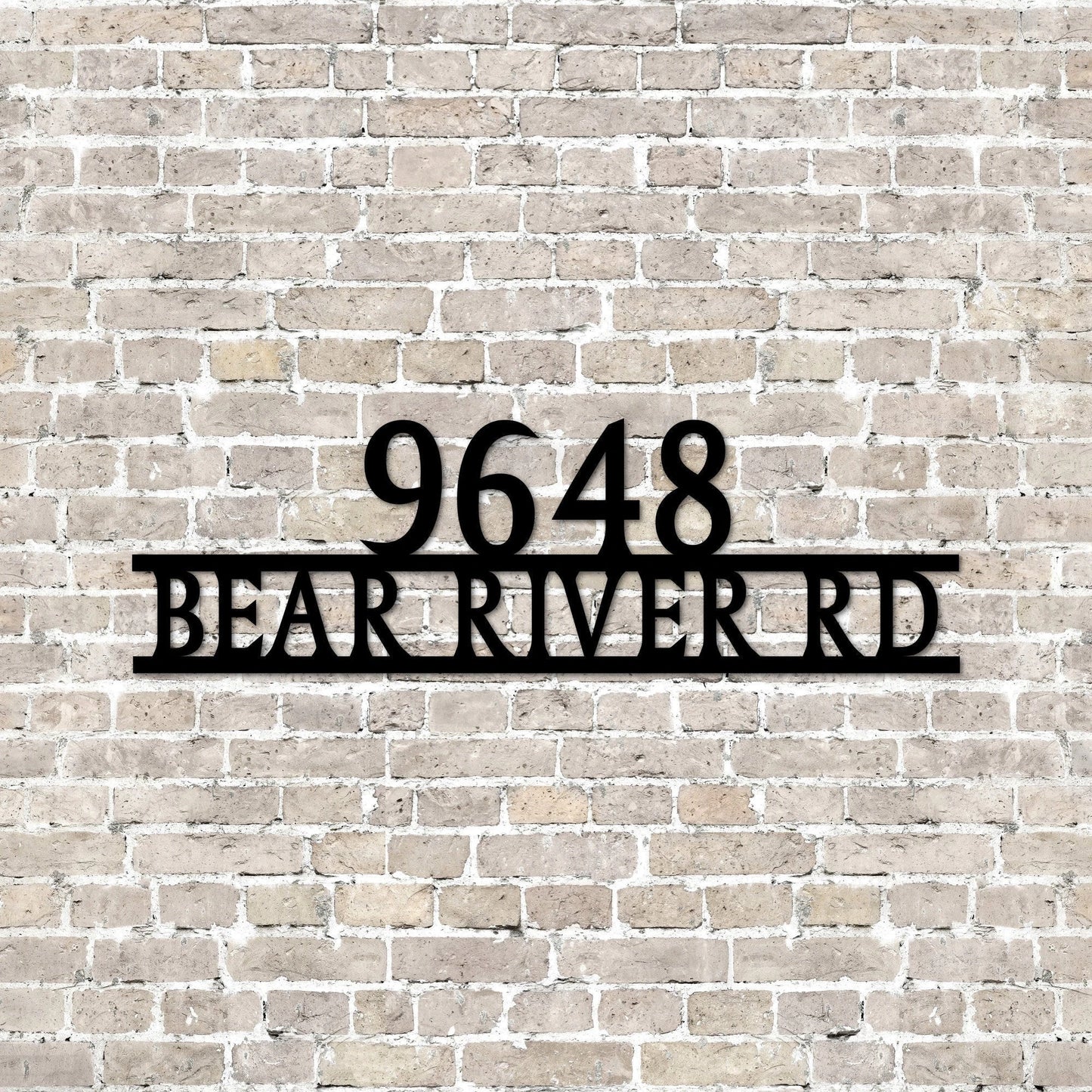 Custom Metal Address Sign For House, Personalized House Numbers Plaque, Metal Address Block For Mailbox, Realtor Housewarming Gift Laser Cut Metal Signs Custom Gift Ideas