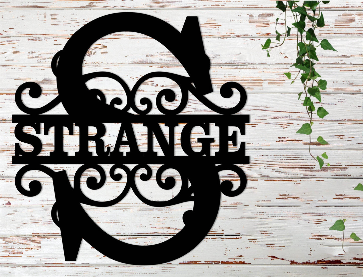 Metal Name Signs Custom Cut Metal Sign Wall Metal Art