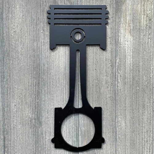 Piston Metal Sign Cutout Cut Metal Sign Wall Metal Art