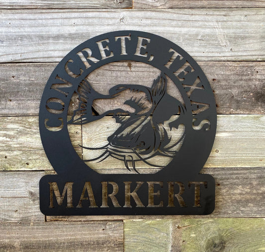 Tractor Family Name Sign Personalized Metal Sign Antique Tractor Gifts Cut Metal Sign - 8 inches - metal sign