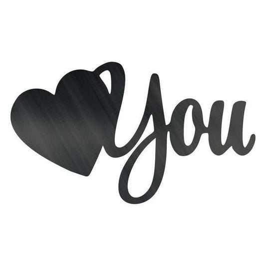 Heart You Customized Metal Signs Custom Metal Sign Custom Signs Metal Sign - 8 inches - metal sign