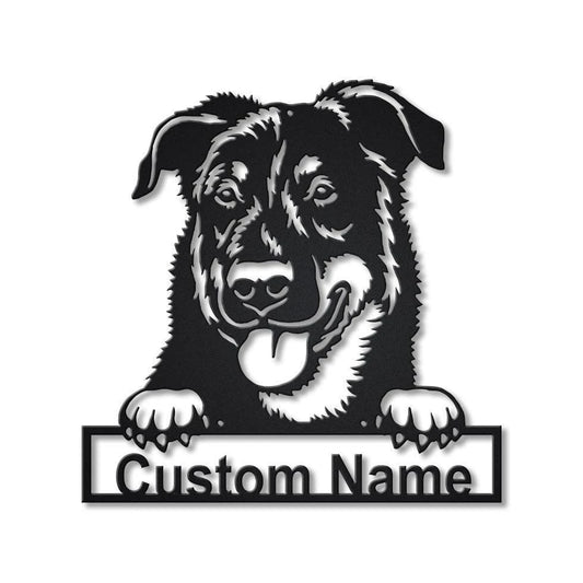 Personalized Beauceron Dog Metal Sign Art, Custom Beauceron Dog Metal Sign, Dog Gift, Animal Funny - metal sign