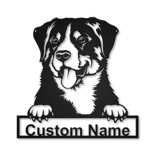 Personalized Appenzeller Sennenhund Dog Metal Sign Art, Custom Appenzeller Sennenhund Metal Sign, Dog Gift, Birthday Gift, Laser Cut Metal Signs Custom Gift Ideas