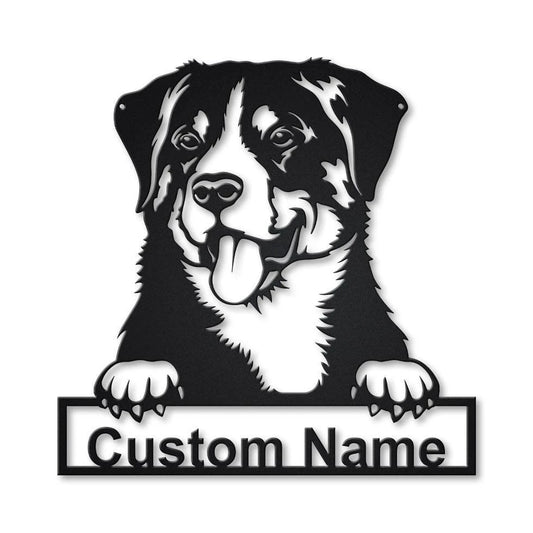 Personalized Appenzeller Sennenhund Dog Metal Sign Art, Custom Appenzeller Sennenhund Metal Sign, Dog - metal sign