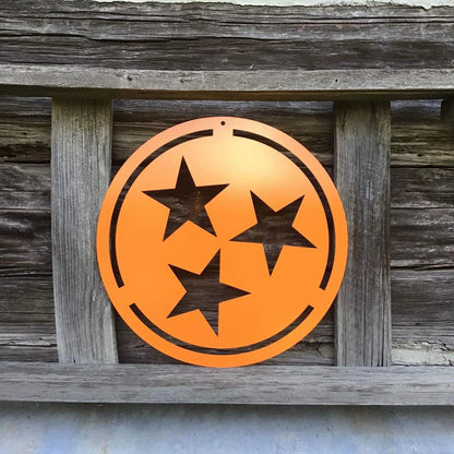 Tennessee Tristar Custom Metal Sign Cut Metal Sign Metal House Sign