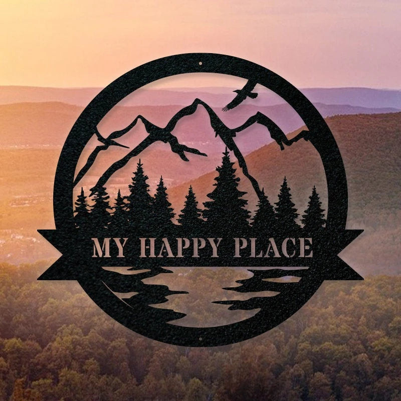 The Great Outdoor Scenery Outdoor Decor Outdoorsman Gift Christmas Gift For Him Christmas Gift For Her Custom Metal Sign Fathers Day