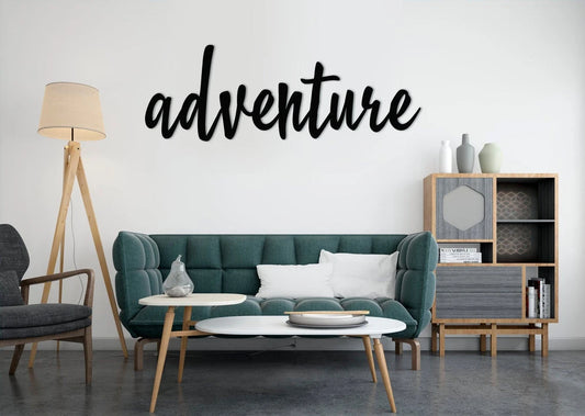 Adventure Cut Metal Sign Laser Cut Metal Signs Custom Gift Ideas