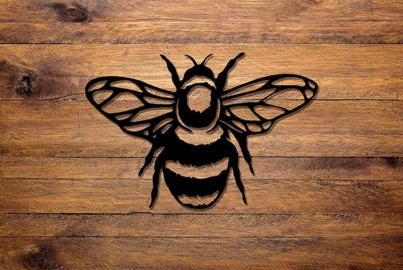 Bumble Bee Wall Decor Front Porch Sign Wall Hanging