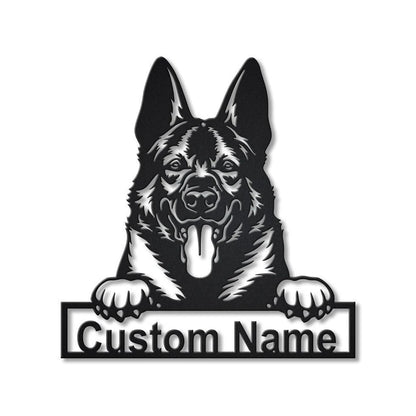 Personalized West Gothic Dog Metal Sign Art, Custom West Gothic Dog Metal Sign, Dog Gift, Animal Funny, Birthday Gift, Laser Cut Metal Signs Custom Gift Ideas