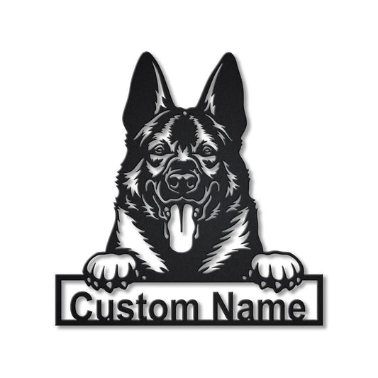 Personalized West Gothic Dog Metal Sign Art, Custom West Gothic Dog Metal Sign, Dog Gift, Animal Funny - metal sign