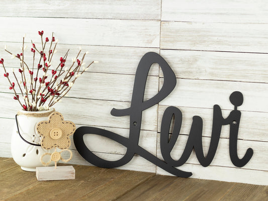 Custom Metal Sign, Outdoor Metal Wall Art, Last Name Sign, Family Name Sign, Personalized Metal Sign - metal sign