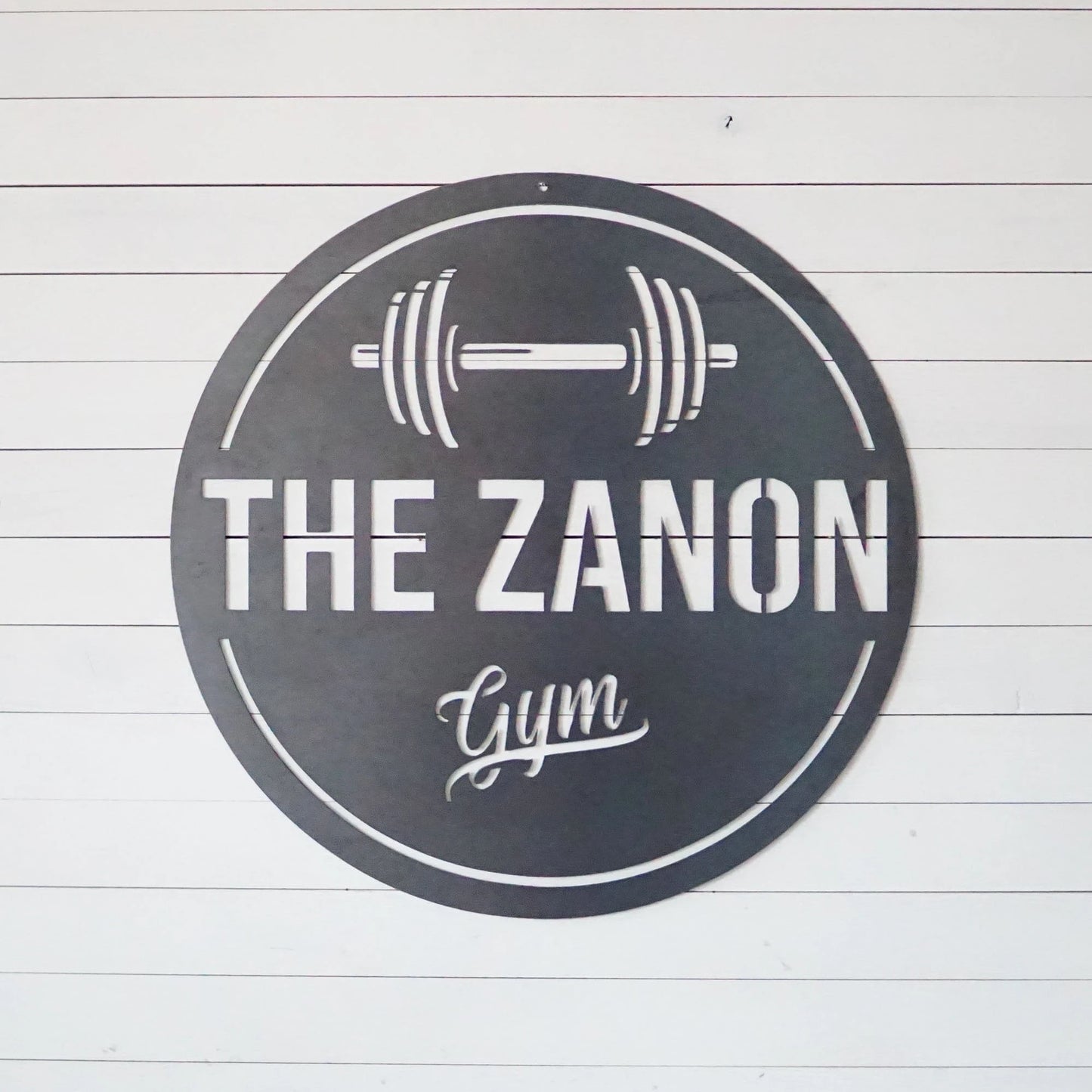 Custom Gym Sign, Custom Home Gym Sign, Personalized Gym Signs, Gifts For Her, Gifts For Him, Anniversary Gifts, Workout Room Sign, Laser Cut Metal Signs Custom Gift Ideas