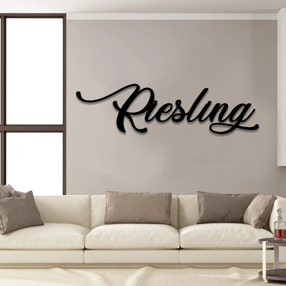 Riesling Wine Metal Bar Sign, Pub, Tap, Wall Decor, Wedding Art Gift For Him her, Metal Laser Cut Metal Signs Custom Gift Ideas