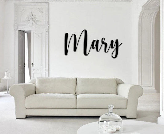 Custom Name Metal Sign Letter Name Sign Personalized Last Name Sign Door Hanger Outdoor Sign Wedding Gift - wedding detail
