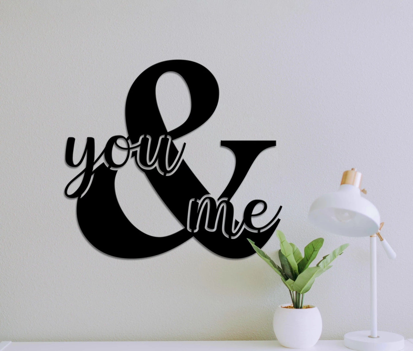 You And Me You And Me Metal Sign Over The Bed Sign Over The Bed Wall Hanging. Wedding Decorations Wedding Backdrop You And Me Backdrop