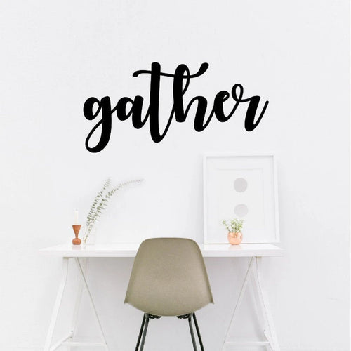 Gather Gather Wall Decor Metal Wall Decor Gather Words