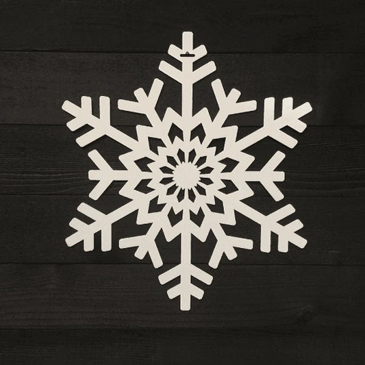 Snowflake Door Wreath, Cut Metal Sign, Metal Wall Art, Metal House Sign Laser Cut Metal Signs Custom Gift Ideas - 8 inches - metal sign