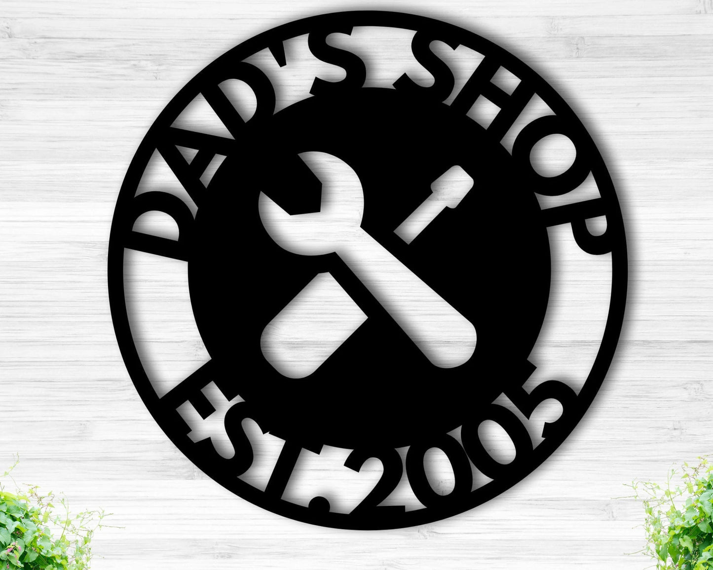 Personalized Fathers Day Sign Custom Sign For Fathers Day Personalized Garage Sign Sign For Shop Custom Shop Sign Personalized Sign