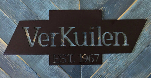 Buck Wallhanging Metal Sign Cut Metal Sign Wall Metal Sign