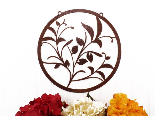 Garden Flower Copper Garden Gift Garden Art Garden Decor Garden Garden Signs - 8 inches - metal sign