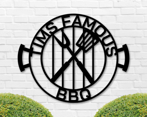 Patio Sign, Outdoor Bar And Grill Sign, Bbq Pit Sign, Grill And Chill Sign, Personalized Grill Sign, Metal Sign, Porch Sign, Backyard Grill Laser Cut Metal Signs Custom Gift Ideas