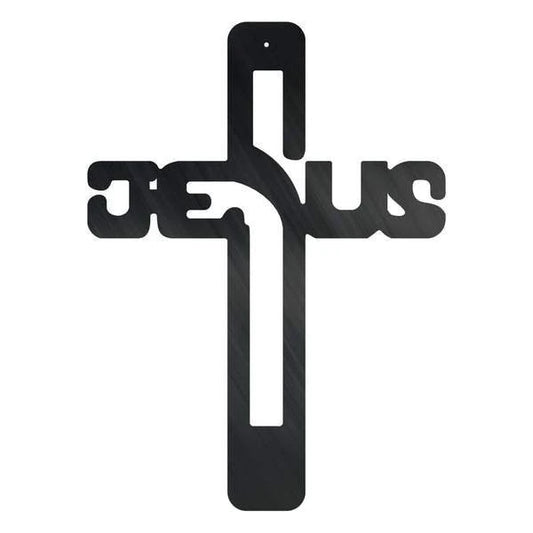 Jesus Cross Customized Metal Signs Custom Metal Sign Custom Signs Metal Sign - 8 inches - metal sign