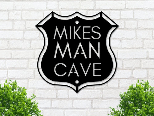 Custom Route Sign Highway Sign Garage Sign Man Cave Sign Metal Sign Metal Highway Sign Metal Route Sign Highway Man Cave Sign Metal