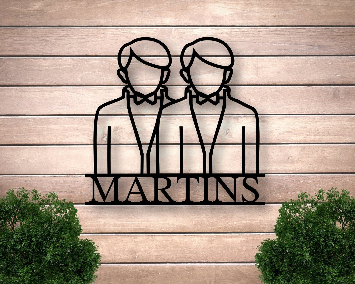 Mr And Mr Gay Engagement Gift, Personalized Gay Wedding Gift, Gay Sign, Gay Wall Art, Gay Wall Hanging, Gay Wall Decor, Custom Metal Sign, Laser Cut Metal Signs Custom Gift Ideas
