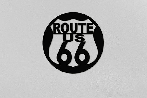 Route 66 Design Christmas Gifts Wall Sconces Living Room Wall Decor Bedroom Wall Decor Metal Wall Hanging