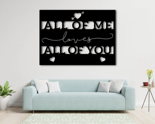 Metal Love Sign Sign For Family Wife Gift Love Sign Metal Love Sign - 8 inches - metal sign