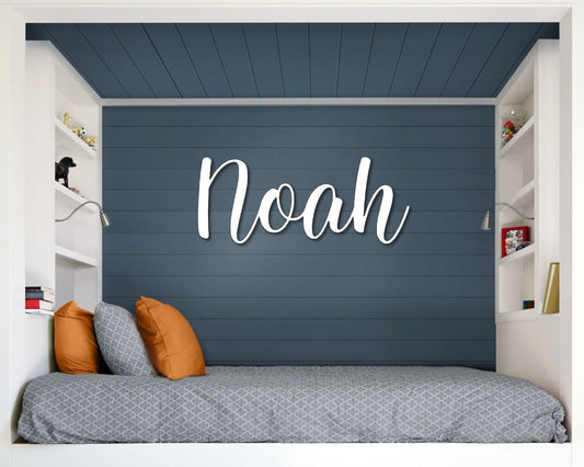 Personalized Custom Metal Name Sign, Nursery Wall Decor, Kids Room Decor, Monogram, Girls Name, Boys Name - metal sign