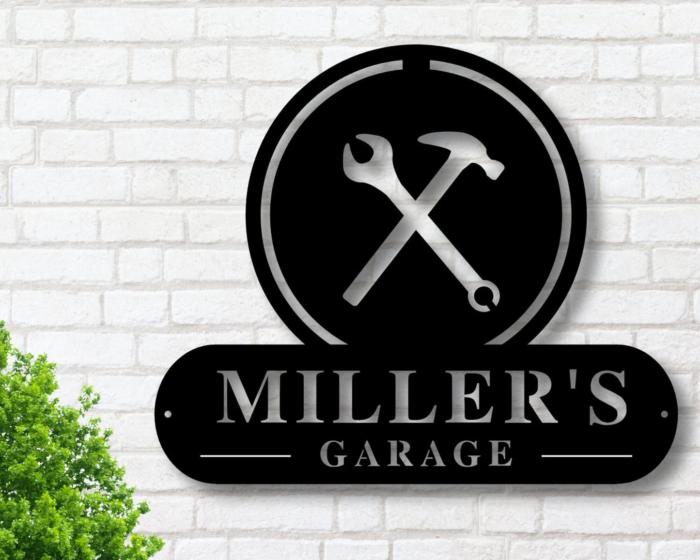 Personalized Garage Sign Personalized Fathers Day Gift Fathers Day Gift Personalized Metal Sign Custom Name Sign, Laser Cut Metal Signs Custom Gift Ideas