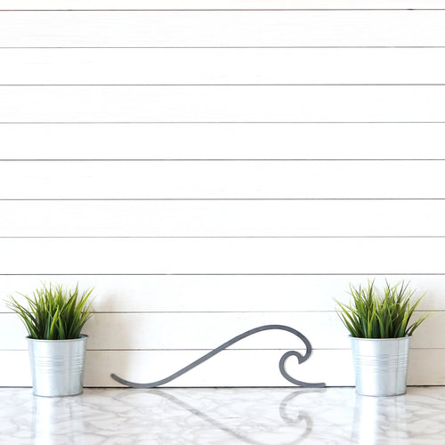 Metal Wave Sign Wave Art Wave Wave Wall Decor Ocean Wave Wall Decor Rustic Wall Art