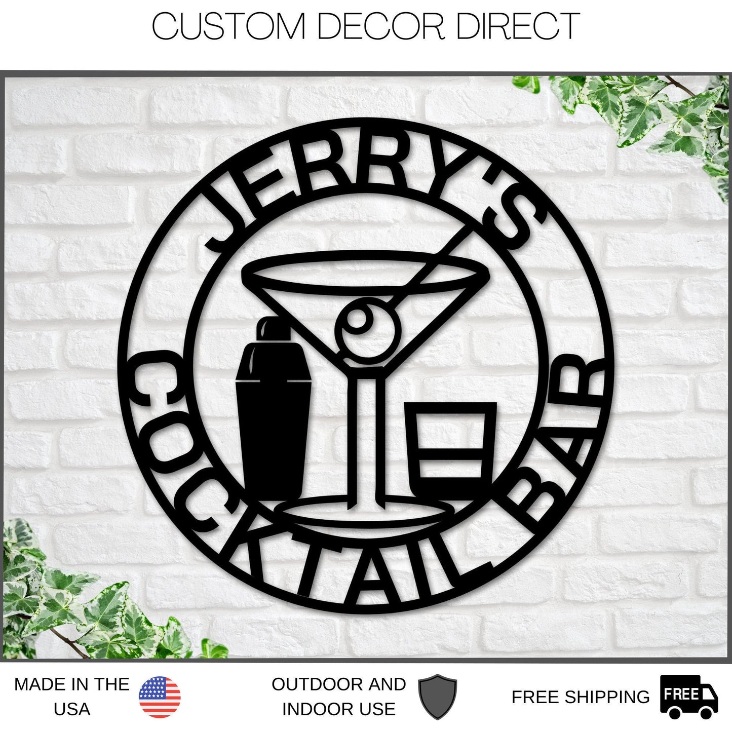 Mothers Day Gift, Personalized Mothers Day Gift, Gift For Mom, Cocktail Bar, Personalized Bar Sign, Bar Signs, Personalized Signs, Bar Decor Laser Cut Metal Signs Custom Gift Ideas