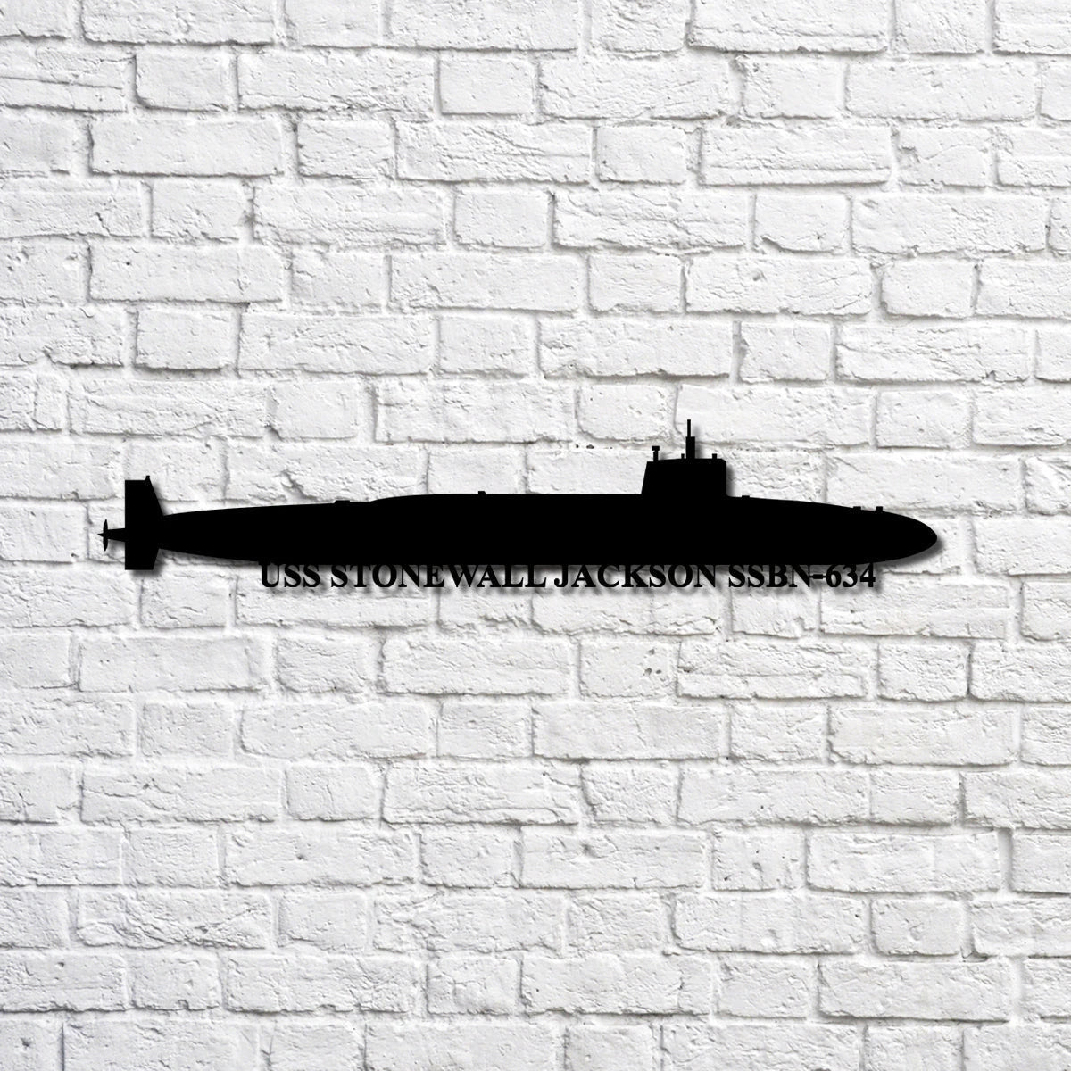 Uss Stonewall Jackson Ssbn 634 Navy Ship Metal Art, Gift For Navy Veteran, Navy Ships Silhouette Metal Art, Navy Home Decor Laser Cut Metal Signs Custom Gift Ideas